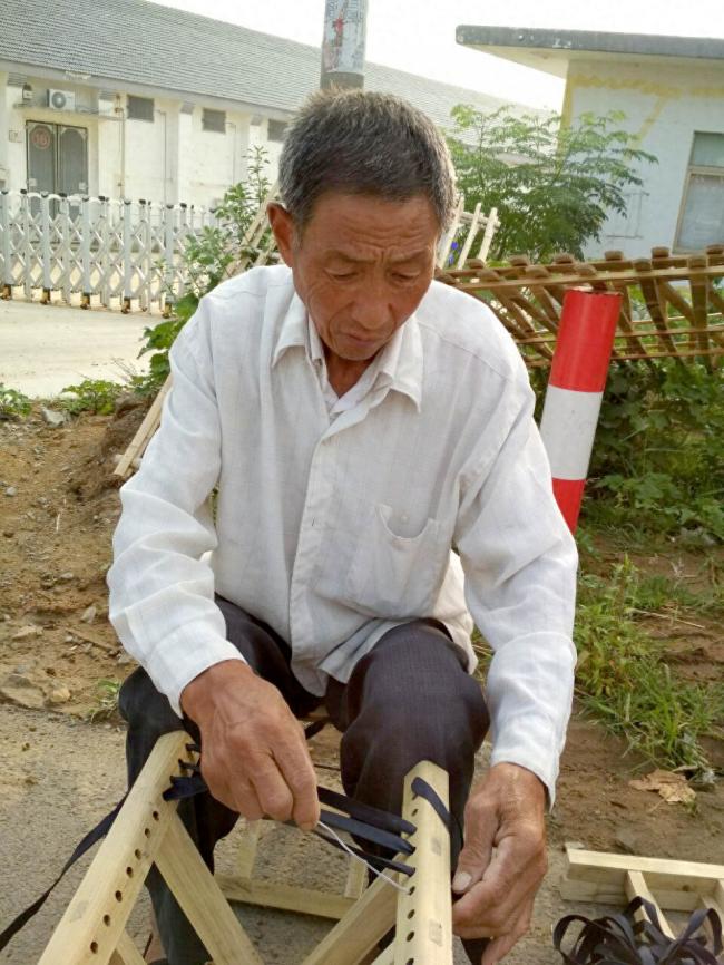 马扎绳子穿法-第3张图片-古都长安汉服妆造