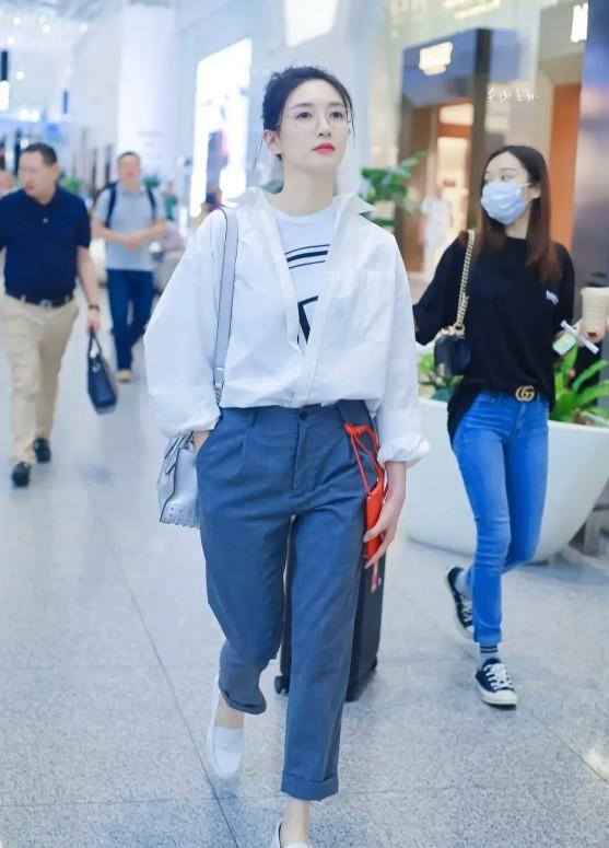 衬衫的穿法多种造型女-第31张图片-古都长安汉服妆造 衬衫的穿法多种造型女-第31张图片-古都长安汉服妆造