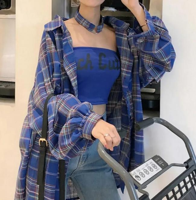 衬衫的穿法多种造型女-第33张图片-古都长安汉服妆造 衬衫的穿法多种造型女-第33张图片-古都长安汉服妆造