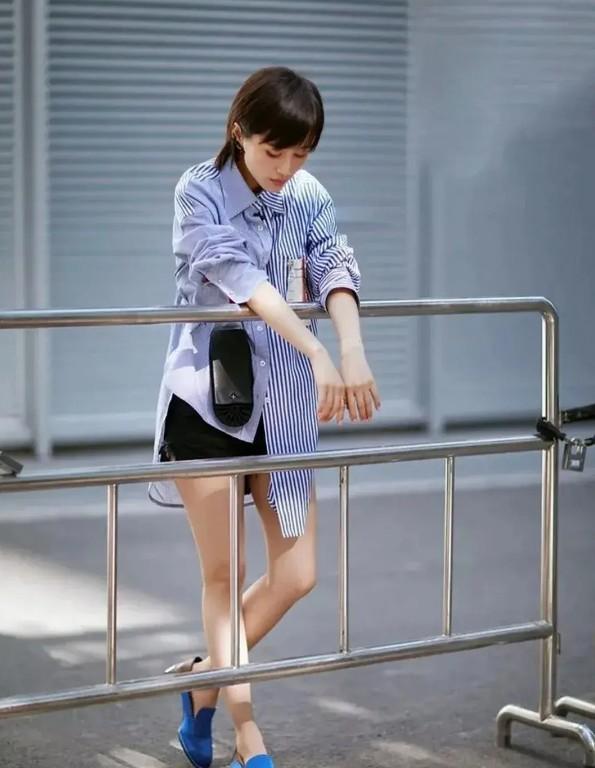 衬衫的穿法多种造型女-第51张图片-古都长安汉服妆造 衬衫的穿法多种造型女-第51张图片-古都长安汉服妆造