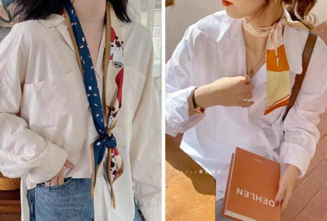 衬衫的穿法多种造型女-第58张图片-古都长安汉服妆造 衬衫的穿法多种造型女-第58张图片-古都长安汉服妆造