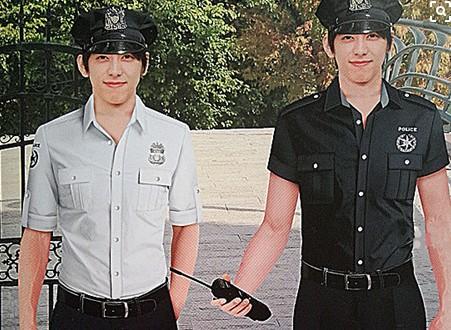 保安服的正确穿法