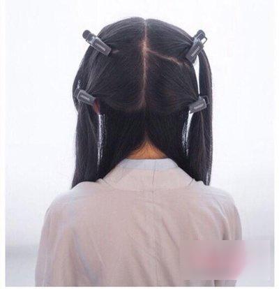 儿童古装头发简单扎法-第1张图片-古都长安汉服妆造体验馆