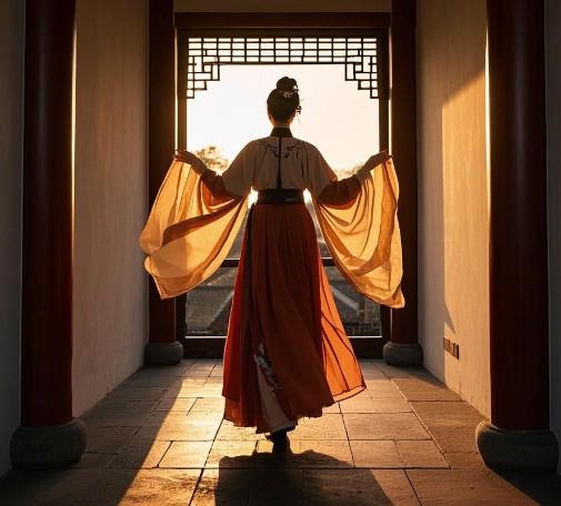 秋日银杏汉服特辑｜大慈恩寺+兴庆宫古风氛围感拍摄全攻略-第4张图片-古都长安汉服妆造