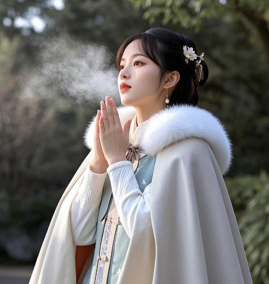 雪落长安拍摄预案｜红墙白雪汉服写真机位+保暖穿搭指南-第4张图片-古都长安汉服妆造