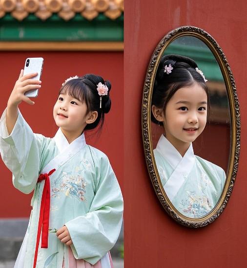 亲子汉服体验避坑手册｜让孩子爱上历史的5个拍摄互动技巧-第4张图片-古都长安汉服妆造